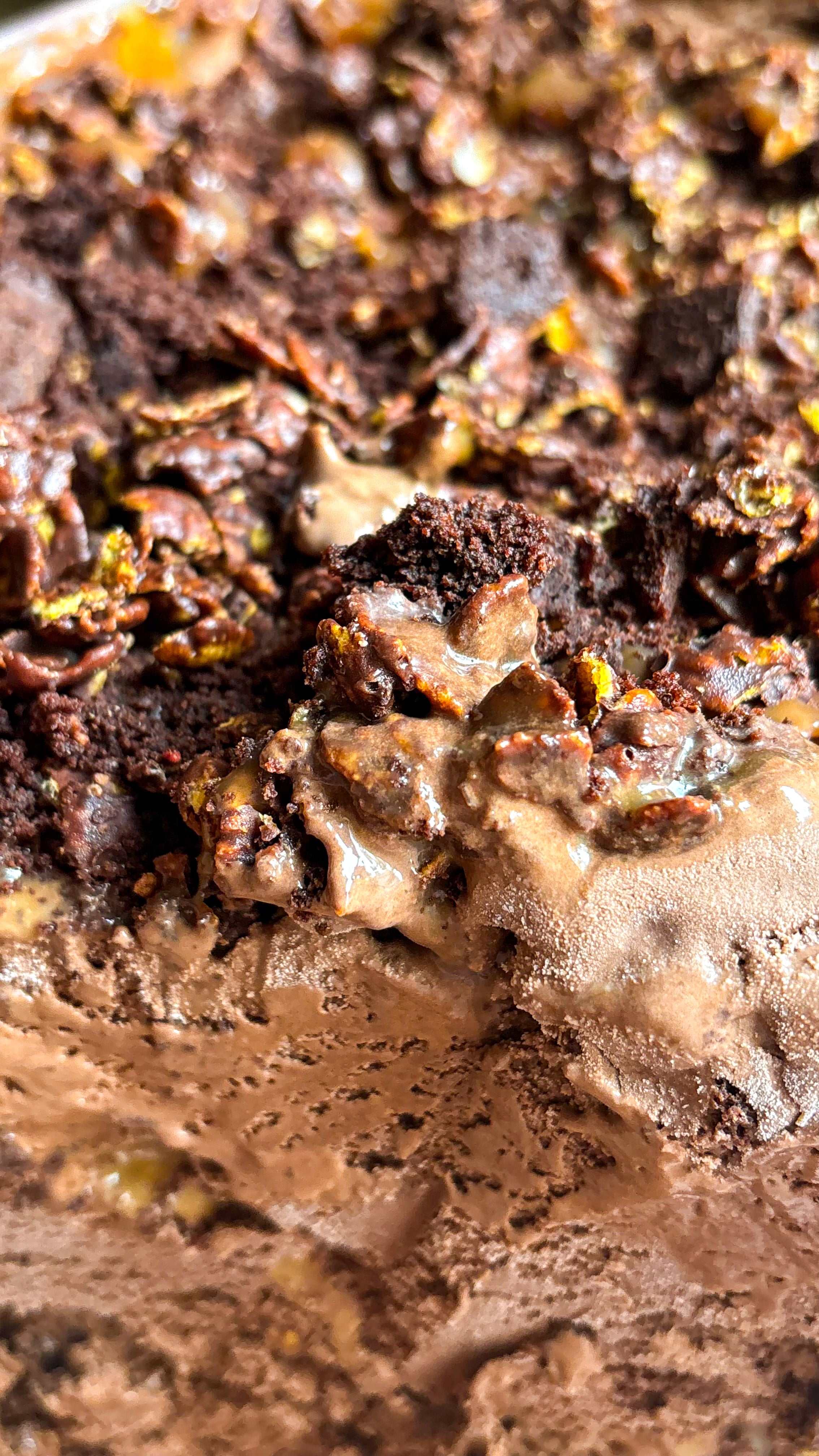 Man Child - Malt Chocolate, Baileys Caramel and Cereal Gelato