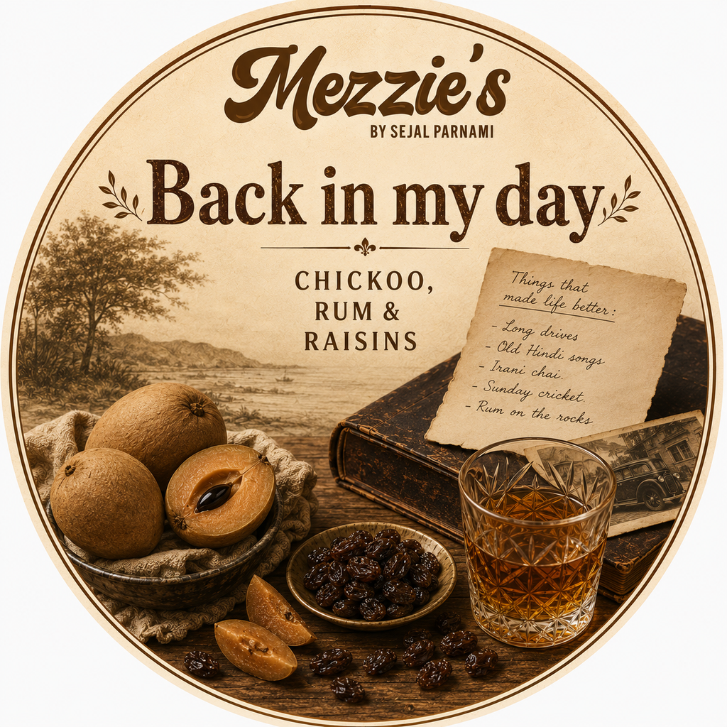 Back in my Day - Chikoo, Rum and Raisin Gelato