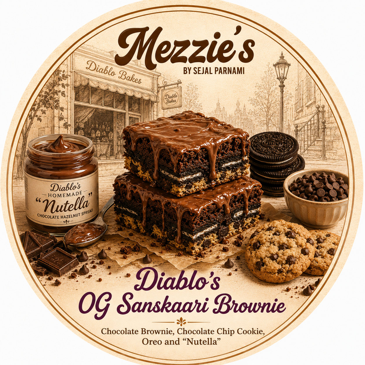 Diablo's OG Sanskaari Brownie Gelato