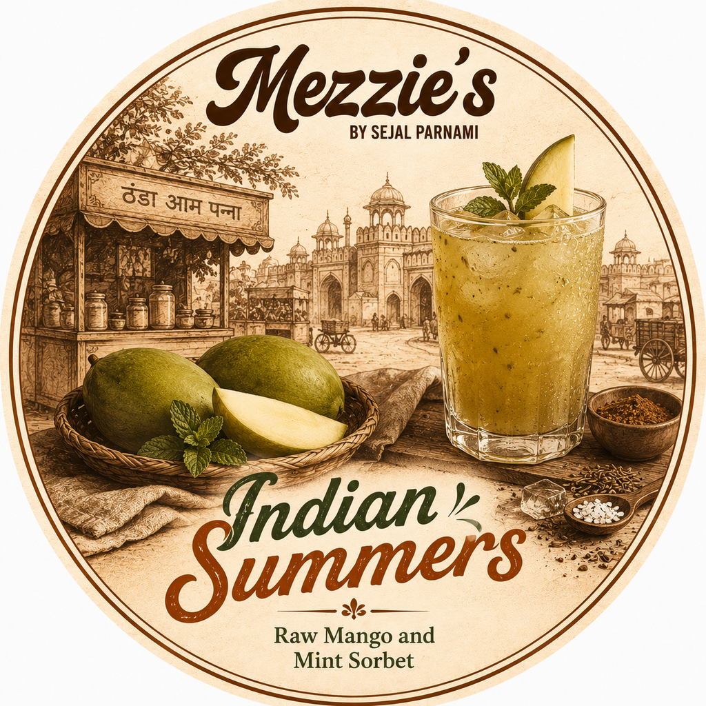 Indian Summers - Vegan Raw Mango and Mint Sorbet