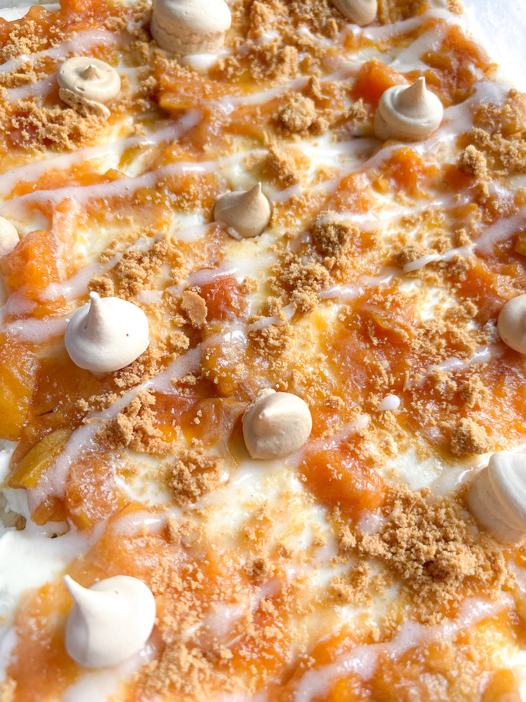 Bubble Bath - Peach Mascarpone Pie Gelato