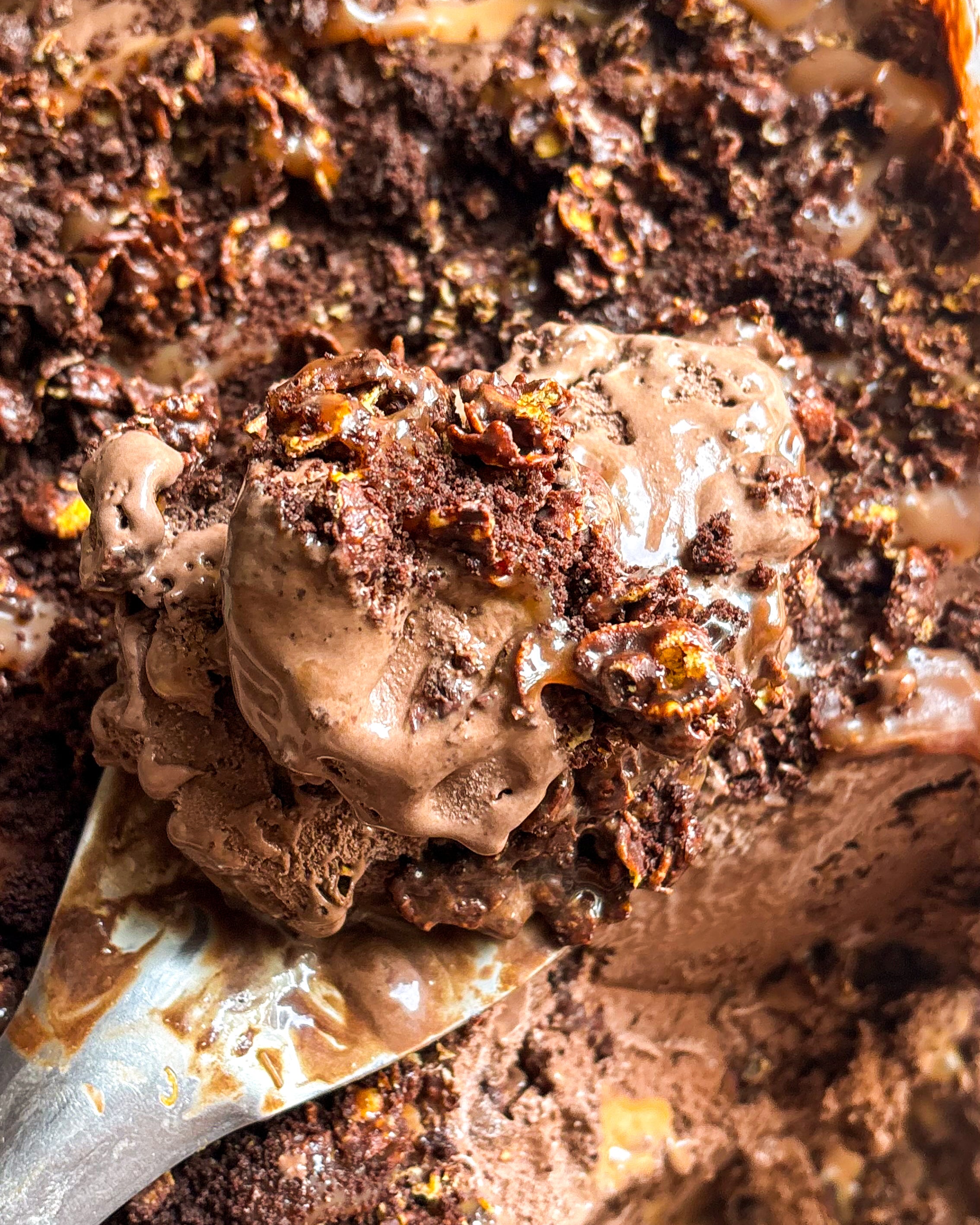 Man Child - Malt Chocolate, Baileys Caramel and Cereal Gelato