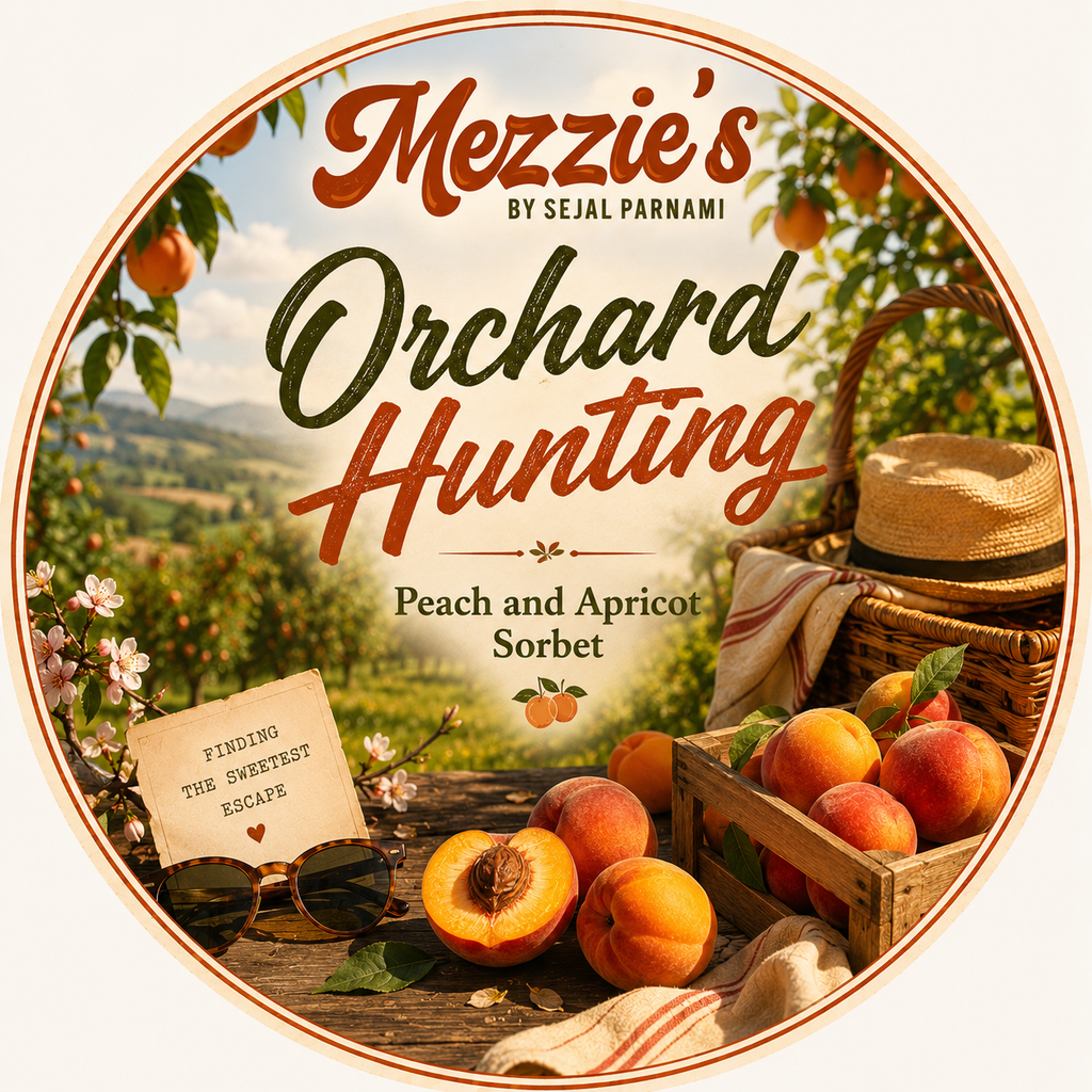 Orchard Hunting - Vegan Peach and Apricot Sorbet