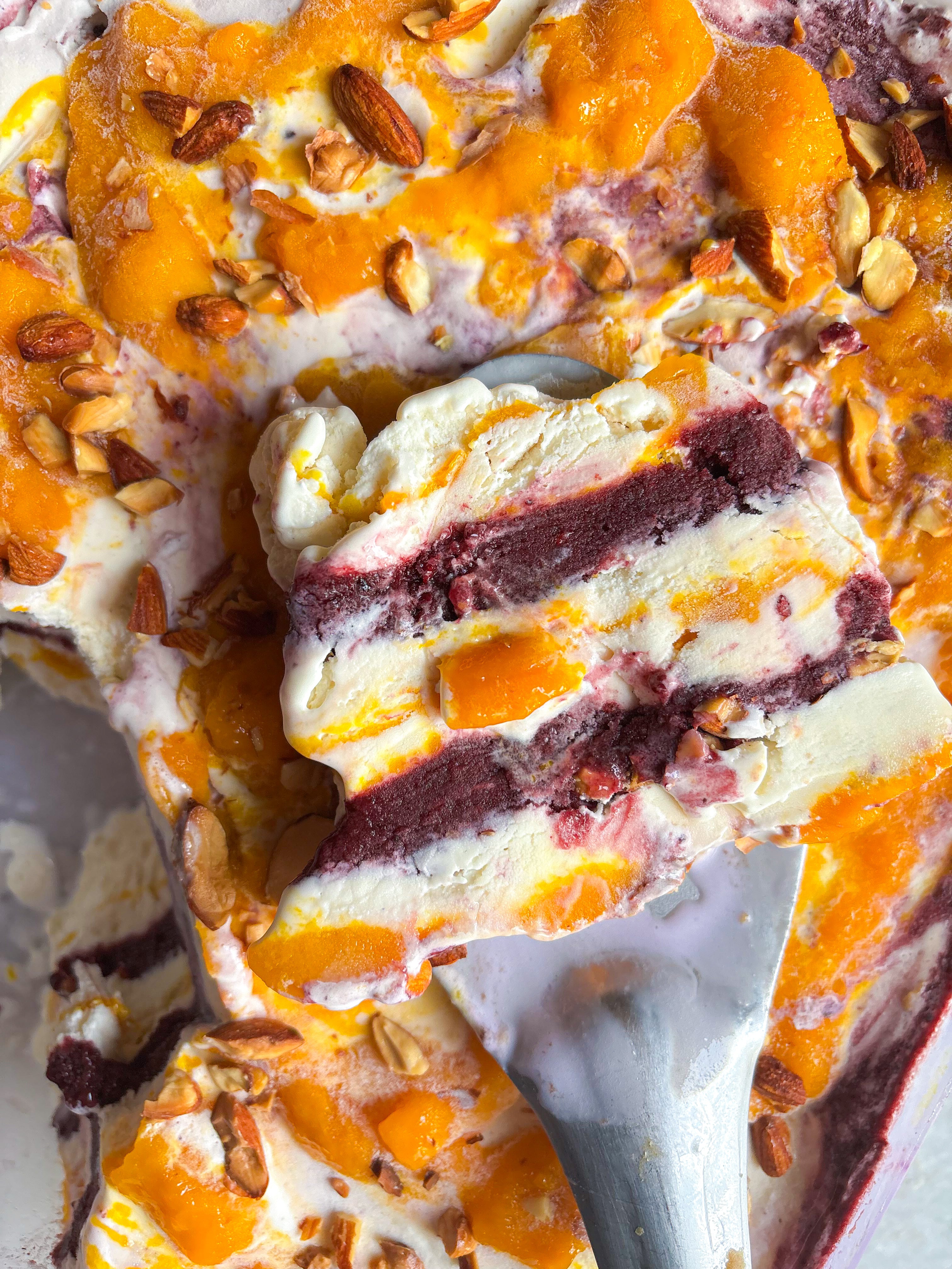 Under the Bleachers - Vanilla, Mango and Blackberry Gelato