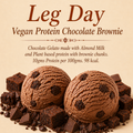 Leg Day- Vegan Protein Chocolate Brownie Gelato